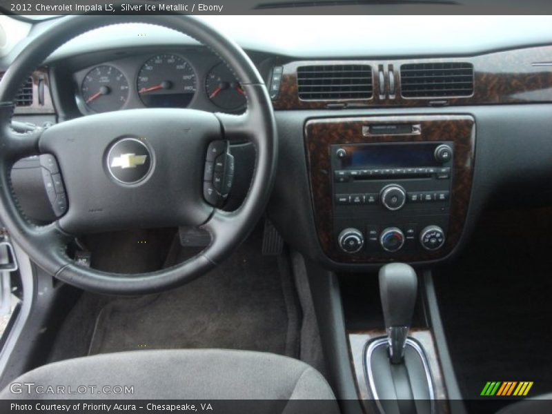 Silver Ice Metallic / Ebony 2012 Chevrolet Impala LS