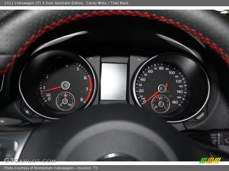 Candy White / Titan Black 2011 Volkswagen GTI 4 Door Autobahn Edition