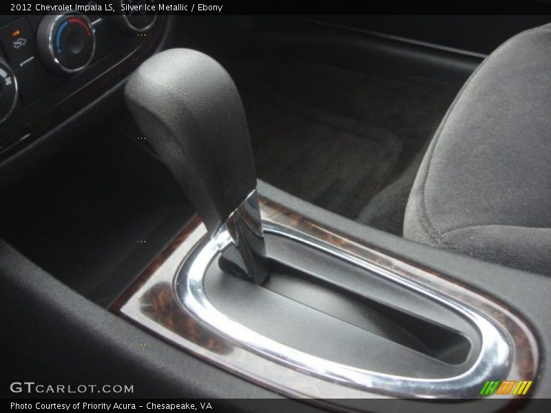 Silver Ice Metallic / Ebony 2012 Chevrolet Impala LS