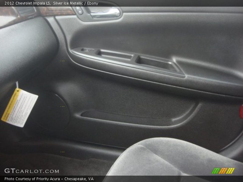 Silver Ice Metallic / Ebony 2012 Chevrolet Impala LS