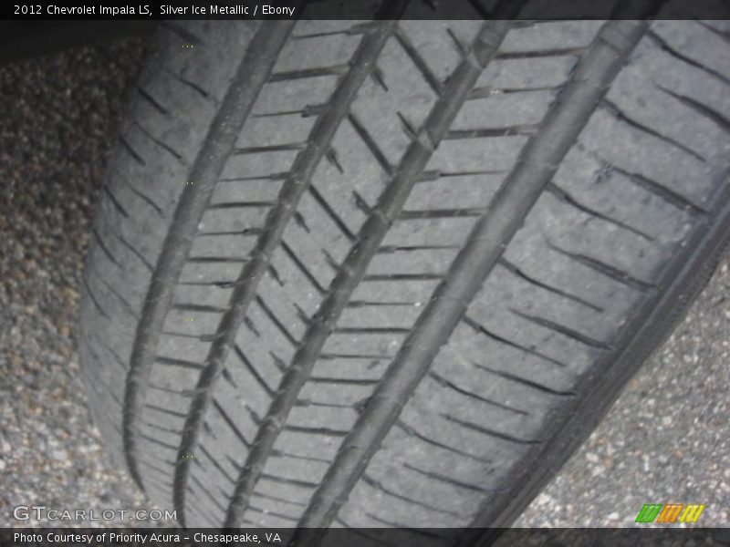 Silver Ice Metallic / Ebony 2012 Chevrolet Impala LS