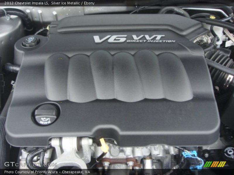 Silver Ice Metallic / Ebony 2012 Chevrolet Impala LS