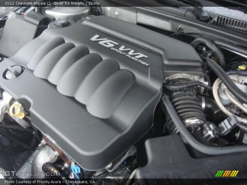 Silver Ice Metallic / Ebony 2012 Chevrolet Impala LS