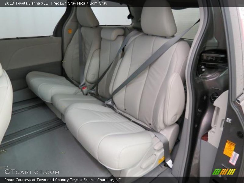 Predawn Gray Mica / Light Gray 2013 Toyota Sienna XLE