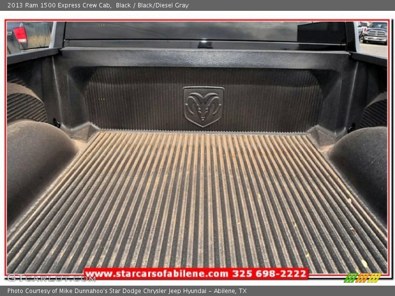 Black / Black/Diesel Gray 2013 Ram 1500 Express Crew Cab