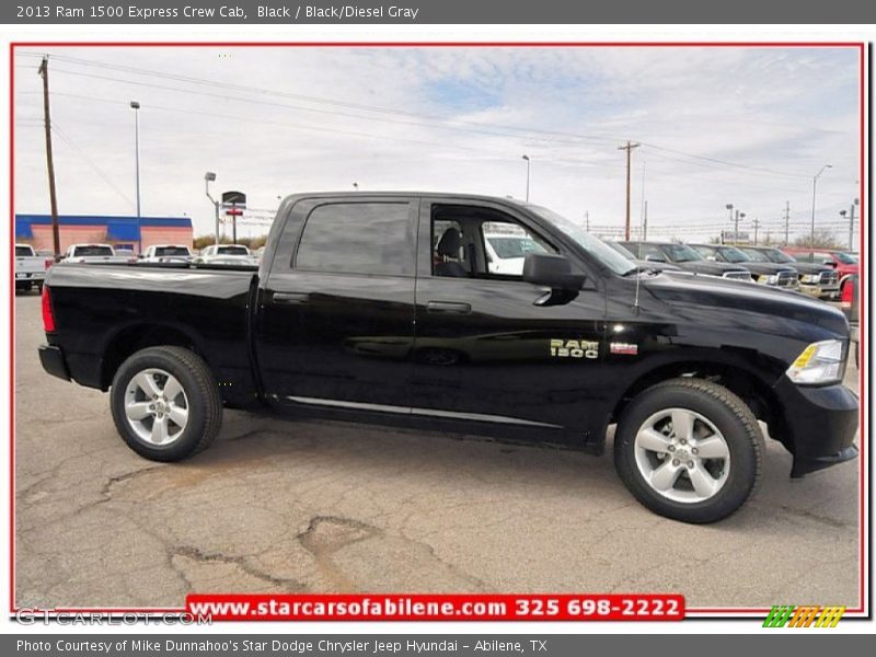 Black / Black/Diesel Gray 2013 Ram 1500 Express Crew Cab