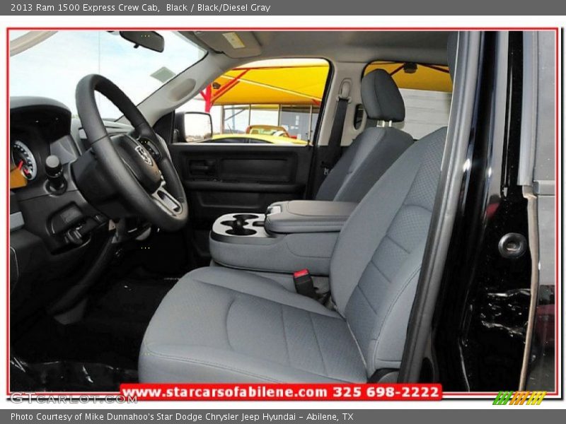 Black / Black/Diesel Gray 2013 Ram 1500 Express Crew Cab