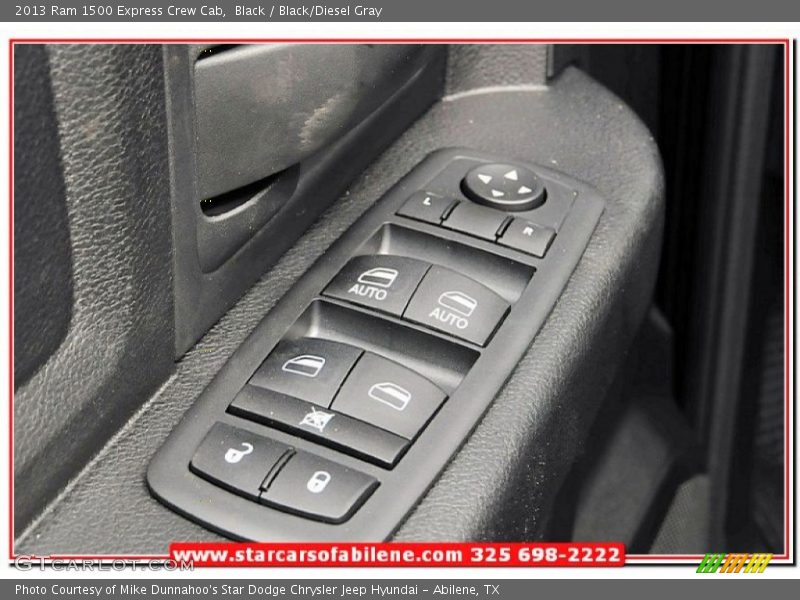 Black / Black/Diesel Gray 2013 Ram 1500 Express Crew Cab