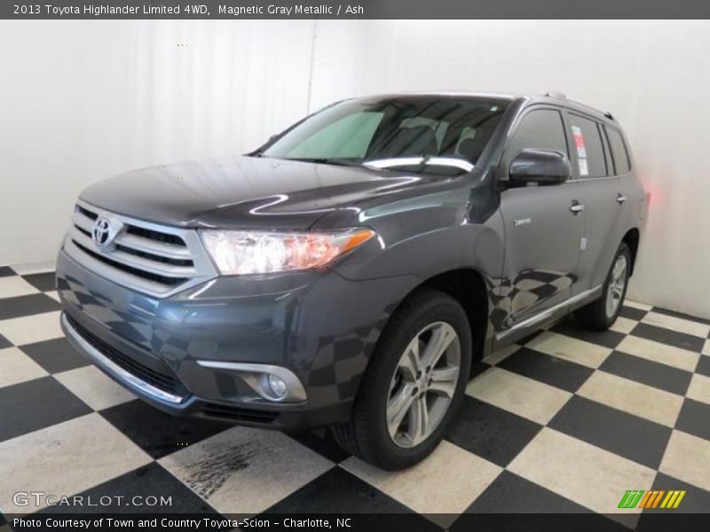 Magnetic Gray Metallic / Ash 2013 Toyota Highlander Limited 4WD