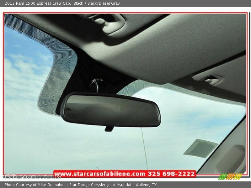 Black / Black/Diesel Gray 2013 Ram 1500 Express Crew Cab