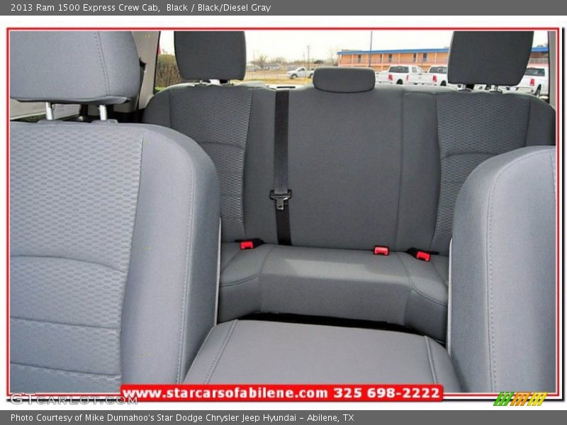 Black / Black/Diesel Gray 2013 Ram 1500 Express Crew Cab