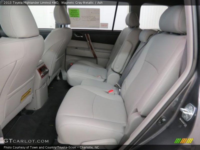 Magnetic Gray Metallic / Ash 2013 Toyota Highlander Limited 4WD