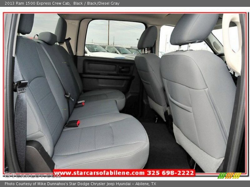 Black / Black/Diesel Gray 2013 Ram 1500 Express Crew Cab