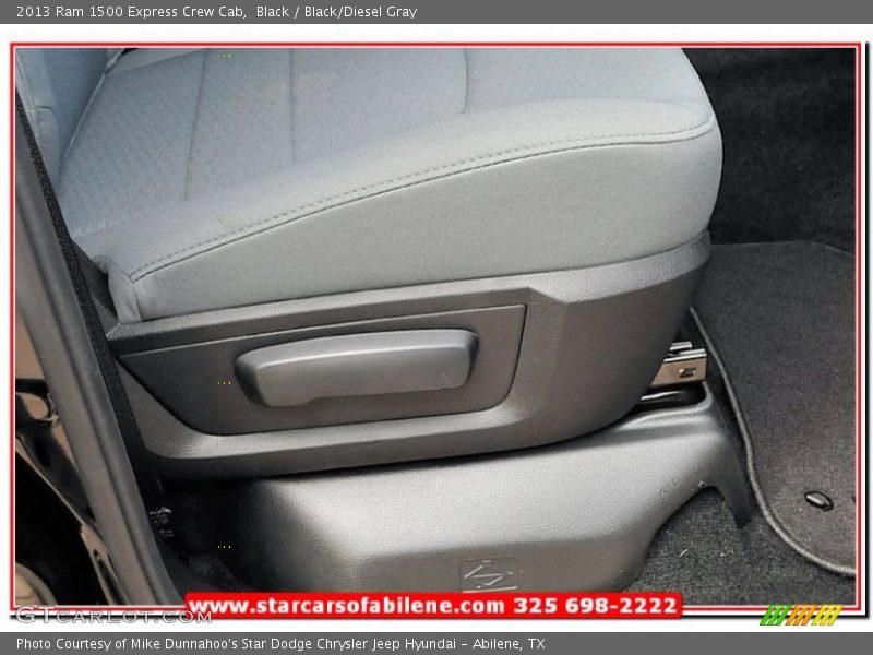Black / Black/Diesel Gray 2013 Ram 1500 Express Crew Cab