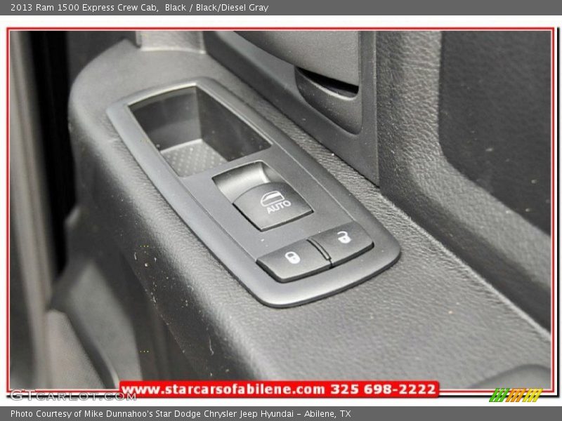 Black / Black/Diesel Gray 2013 Ram 1500 Express Crew Cab