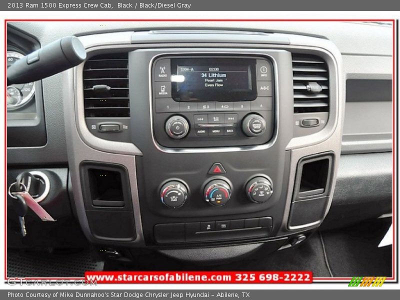 Black / Black/Diesel Gray 2013 Ram 1500 Express Crew Cab