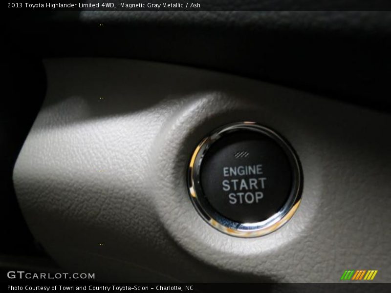 Magnetic Gray Metallic / Ash 2013 Toyota Highlander Limited 4WD