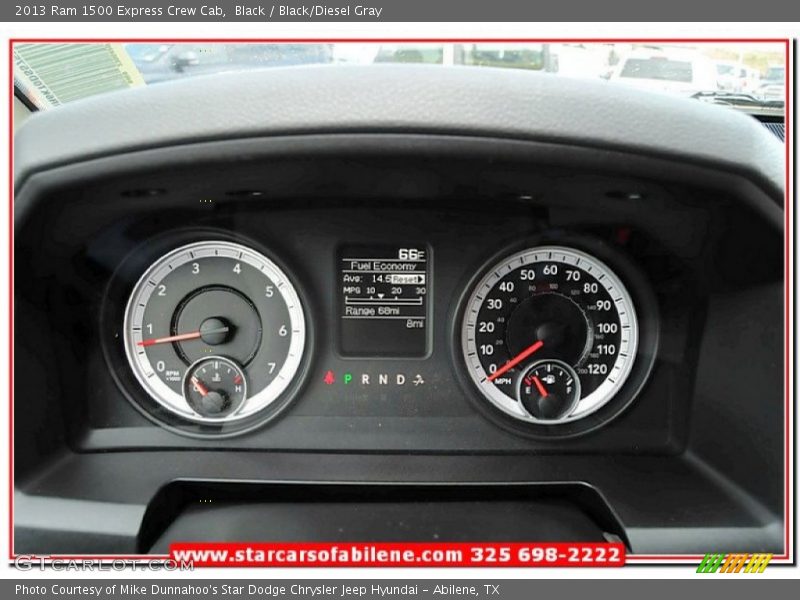 Black / Black/Diesel Gray 2013 Ram 1500 Express Crew Cab