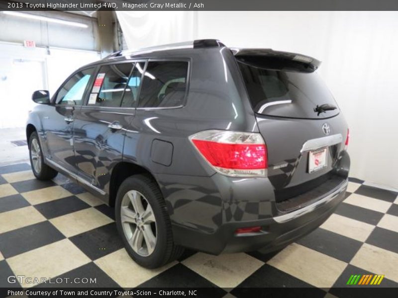 Magnetic Gray Metallic / Ash 2013 Toyota Highlander Limited 4WD