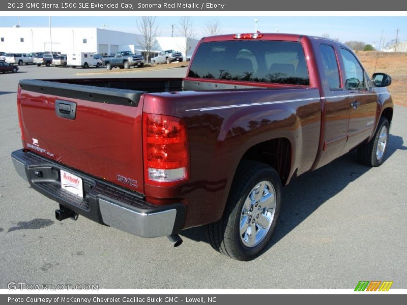 Sonoma Red Metallic / Ebony 2013 GMC Sierra 1500 SLE Extended Cab