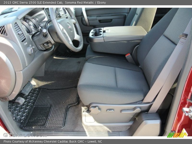Sonoma Red Metallic / Ebony 2013 GMC Sierra 1500 SLE Extended Cab