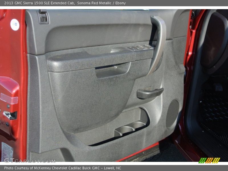 Sonoma Red Metallic / Ebony 2013 GMC Sierra 1500 SLE Extended Cab