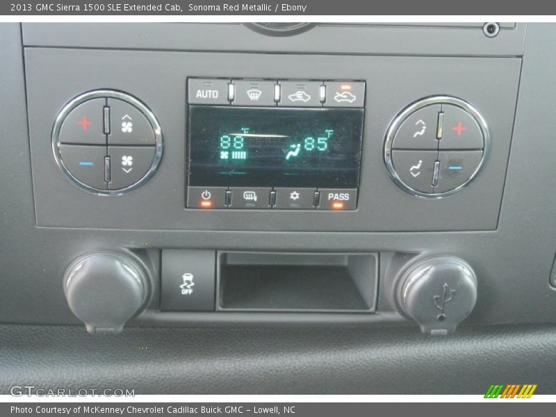 Sonoma Red Metallic / Ebony 2013 GMC Sierra 1500 SLE Extended Cab