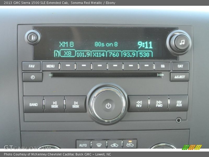 Sonoma Red Metallic / Ebony 2013 GMC Sierra 1500 SLE Extended Cab