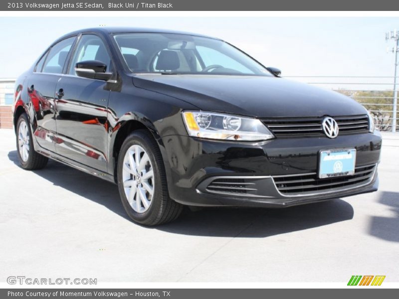 Black Uni / Titan Black 2013 Volkswagen Jetta SE Sedan