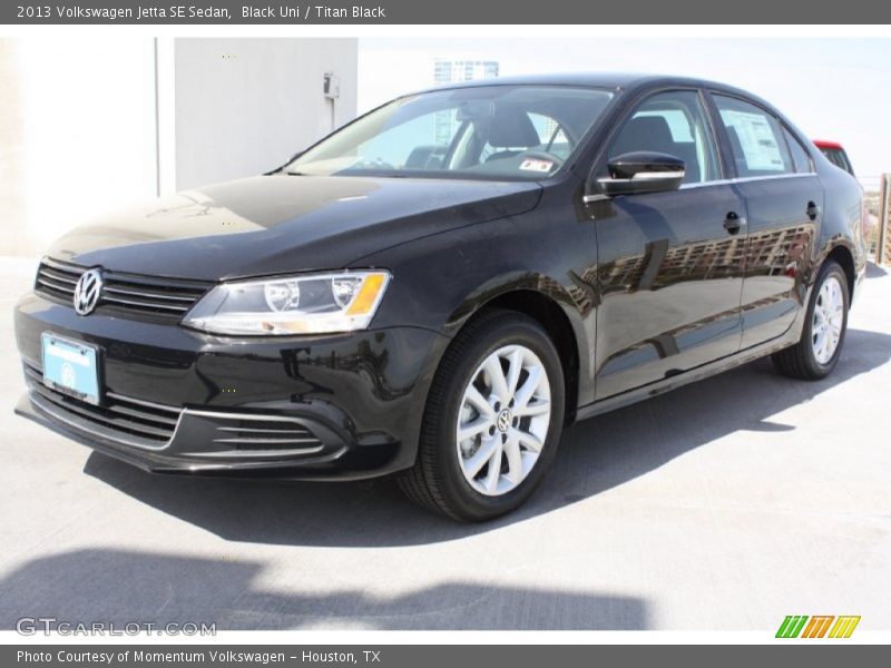 Black Uni / Titan Black 2013 Volkswagen Jetta SE Sedan