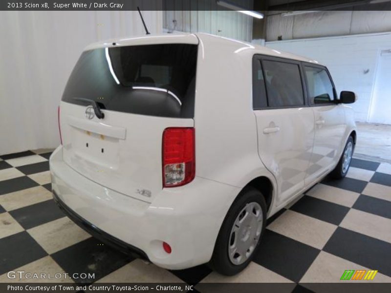 Super White / Dark Gray 2013 Scion xB