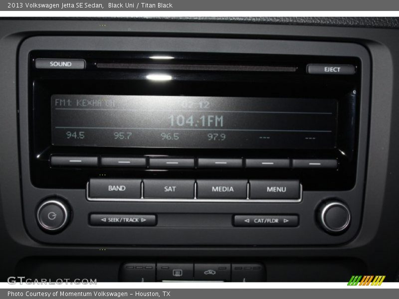 Black Uni / Titan Black 2013 Volkswagen Jetta SE Sedan