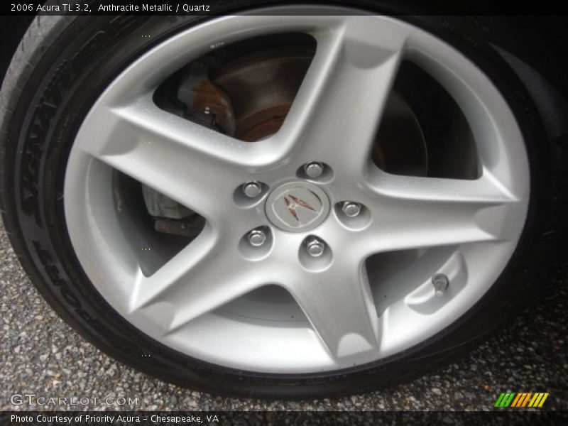 Anthracite Metallic / Quartz 2006 Acura TL 3.2