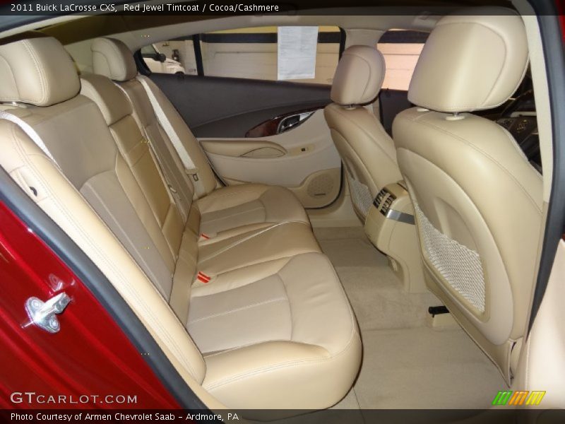 Red Jewel Tintcoat / Cocoa/Cashmere 2011 Buick LaCrosse CXS