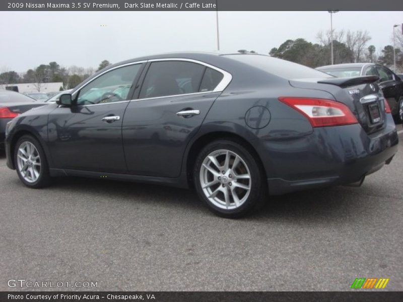 Dark Slate Metallic / Caffe Latte 2009 Nissan Maxima 3.5 SV Premium