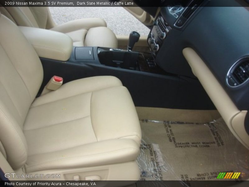 Dark Slate Metallic / Caffe Latte 2009 Nissan Maxima 3.5 SV Premium