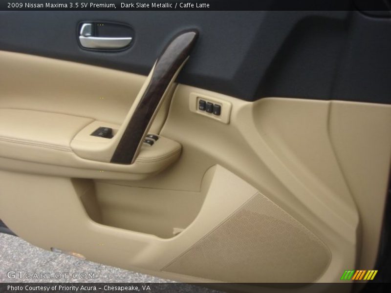 Dark Slate Metallic / Caffe Latte 2009 Nissan Maxima 3.5 SV Premium