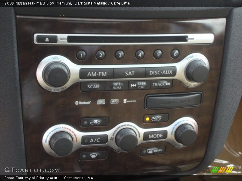 Dark Slate Metallic / Caffe Latte 2009 Nissan Maxima 3.5 SV Premium