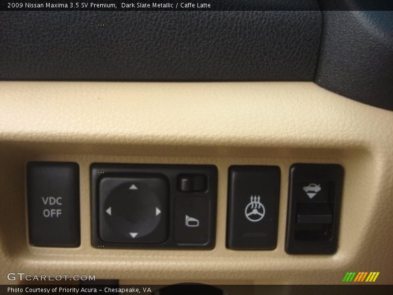 Dark Slate Metallic / Caffe Latte 2009 Nissan Maxima 3.5 SV Premium