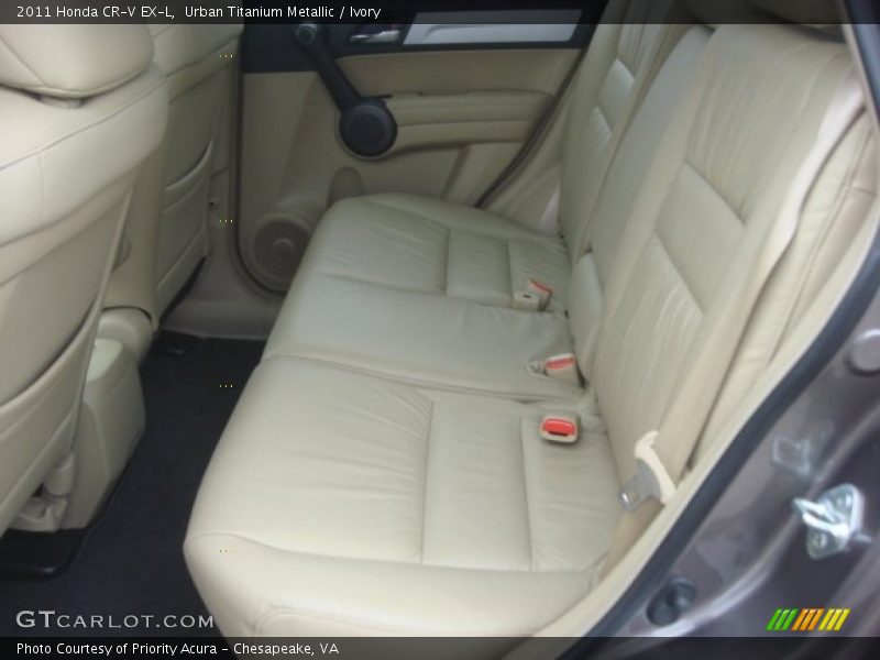 Urban Titanium Metallic / Ivory 2011 Honda CR-V EX-L