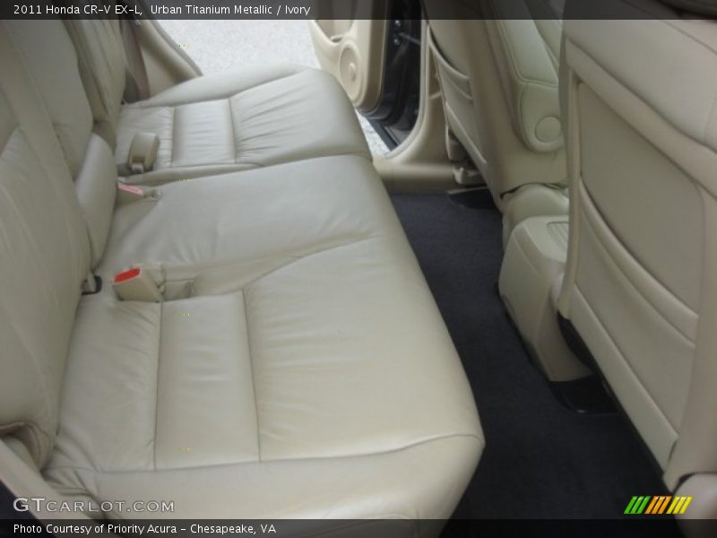Urban Titanium Metallic / Ivory 2011 Honda CR-V EX-L