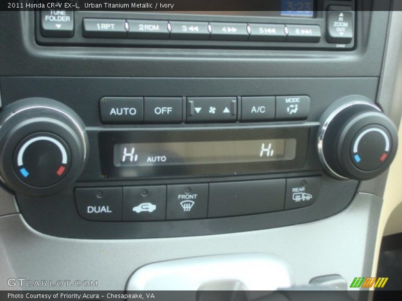Urban Titanium Metallic / Ivory 2011 Honda CR-V EX-L