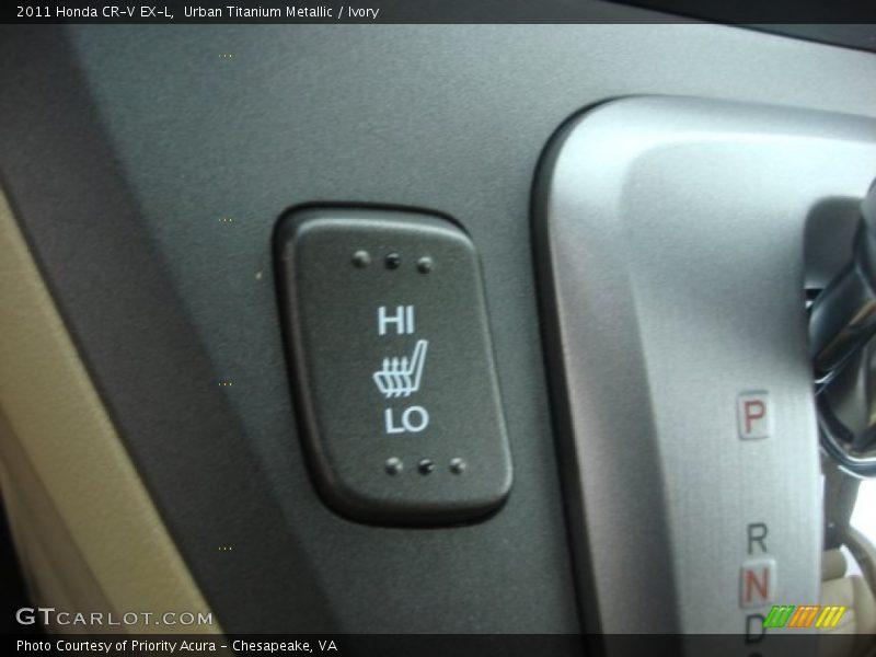 Urban Titanium Metallic / Ivory 2011 Honda CR-V EX-L