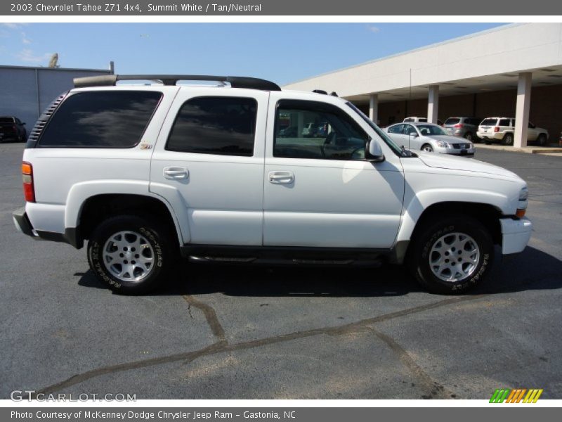  2003 Tahoe Z71 4x4 Summit White
