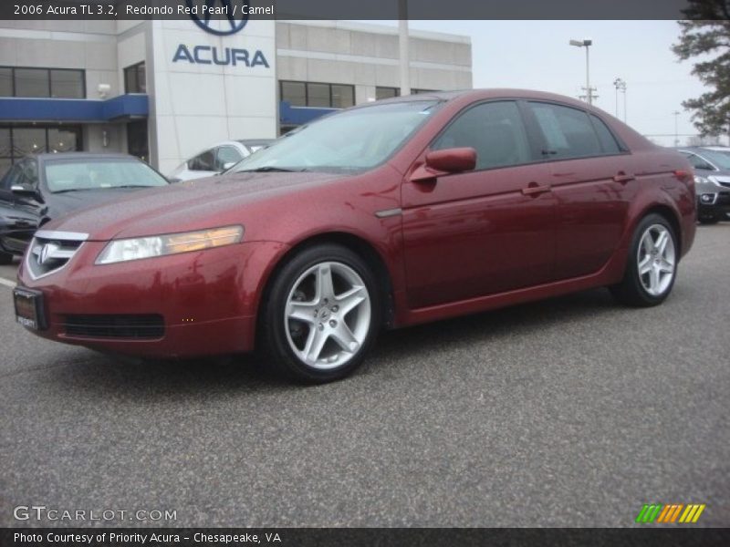 Redondo Red Pearl / Camel 2006 Acura TL 3.2