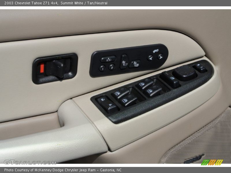 Summit White / Tan/Neutral 2003 Chevrolet Tahoe Z71 4x4