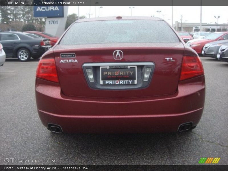 Redondo Red Pearl / Camel 2006 Acura TL 3.2