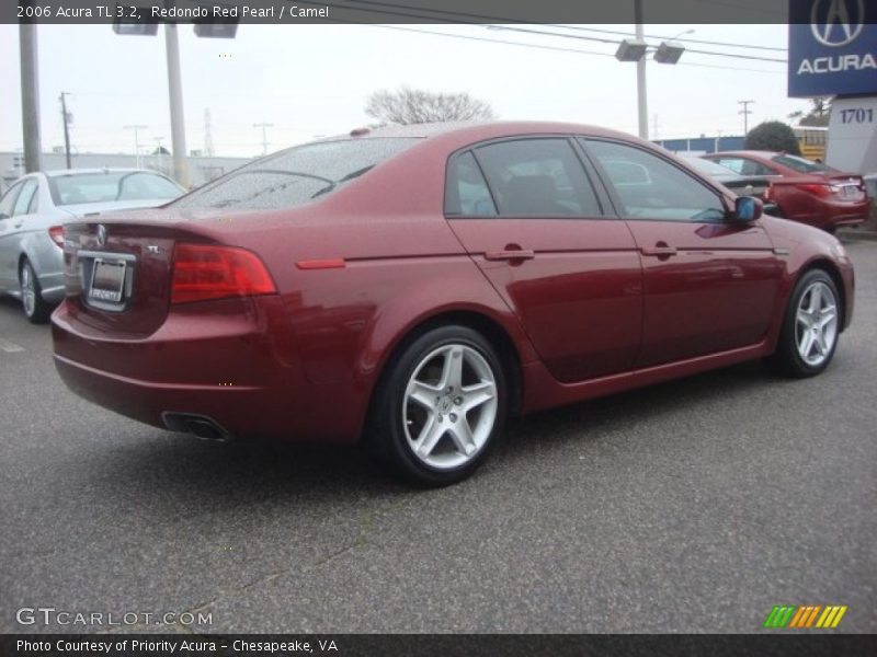 Redondo Red Pearl / Camel 2006 Acura TL 3.2