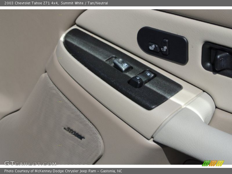 Summit White / Tan/Neutral 2003 Chevrolet Tahoe Z71 4x4
