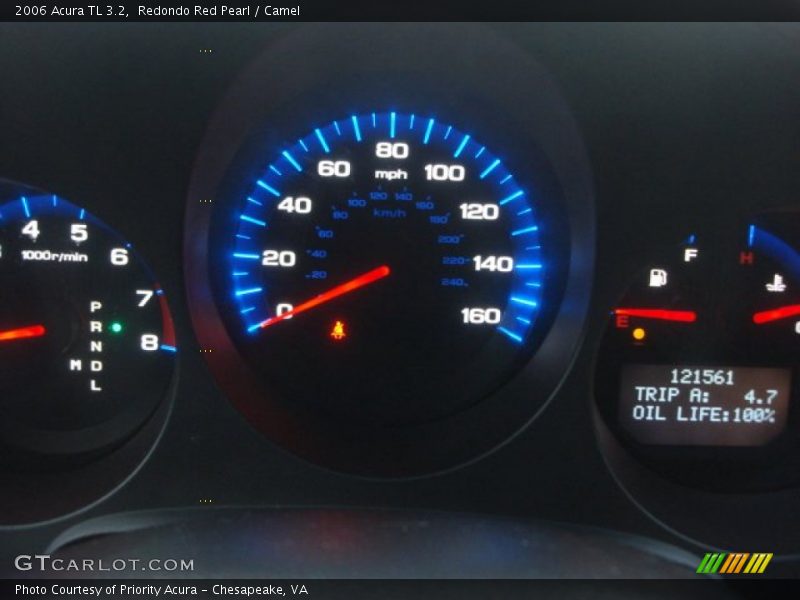 Redondo Red Pearl / Camel 2006 Acura TL 3.2